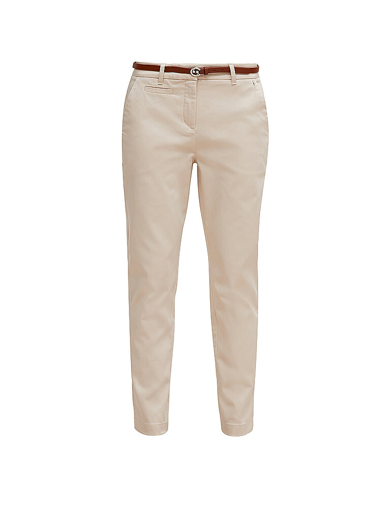 COMMA Chino 7/8 beige 36 damen