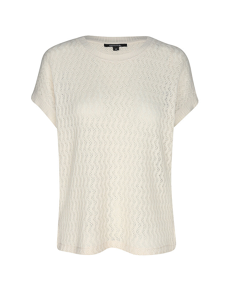 COMMA T-Shirt creme 46 damen