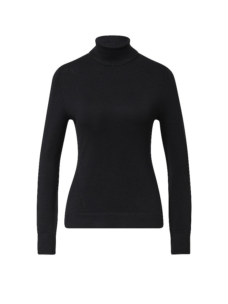 Rollkragenpullover schwarz 42 damen