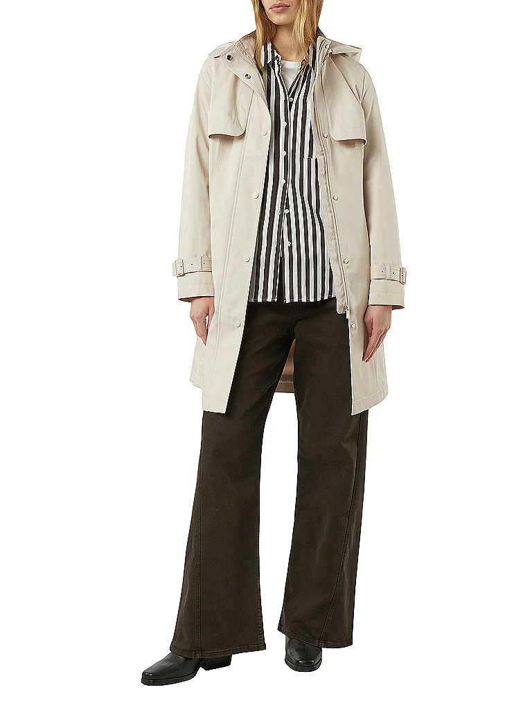 Comma Trench Coat Brown 40 2