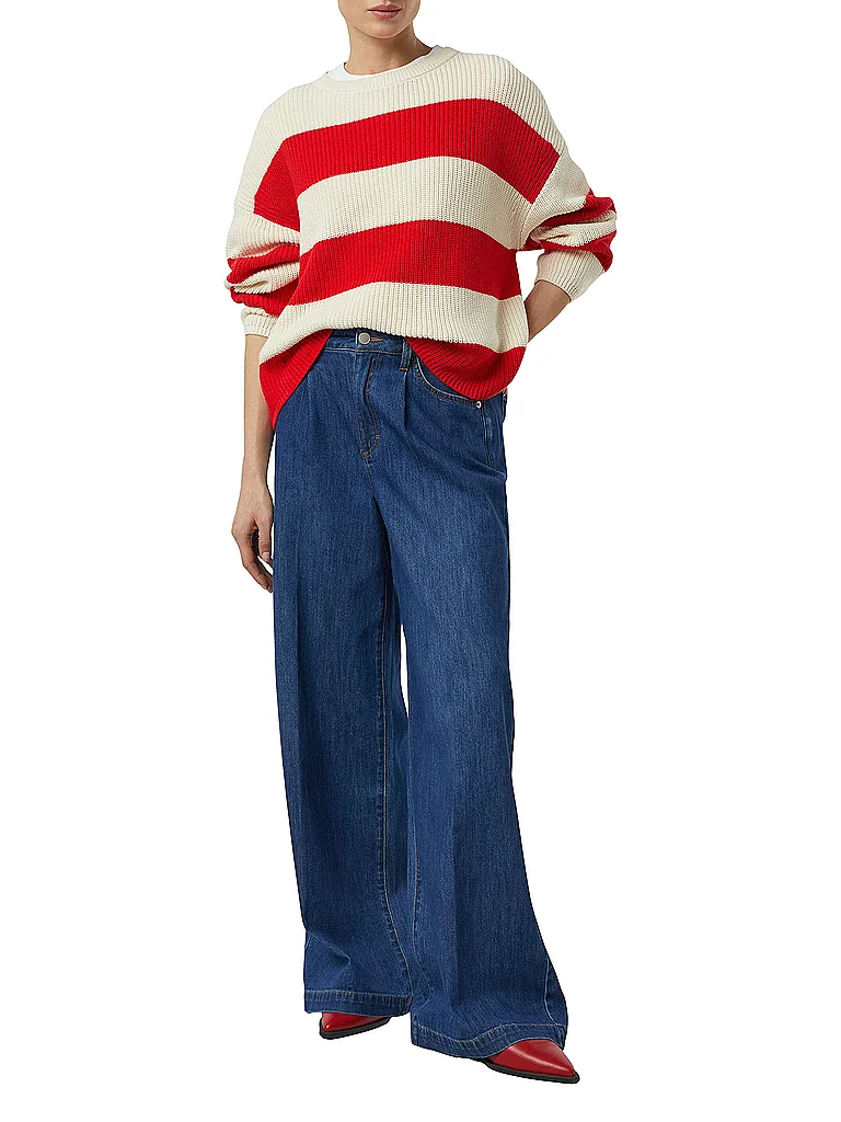 Comma Wide Leg Jeans Blue 46 2