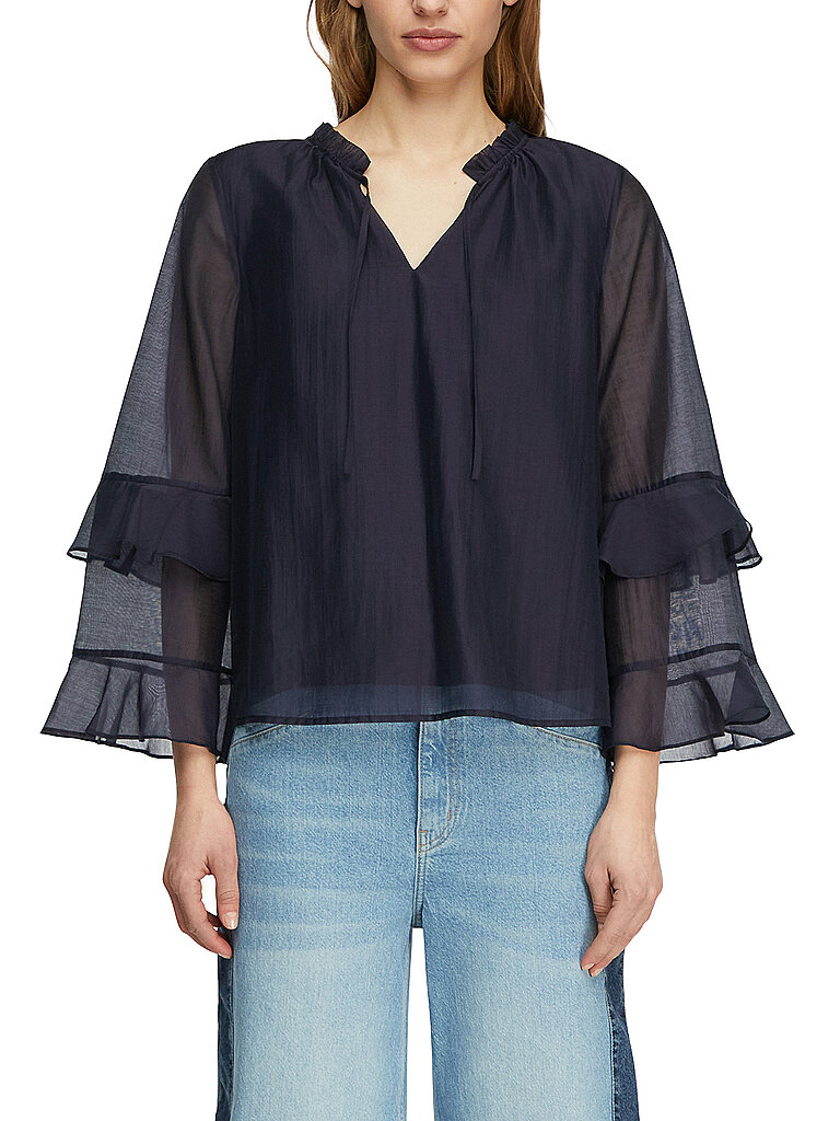 COMMA Bluse blau 38 damen