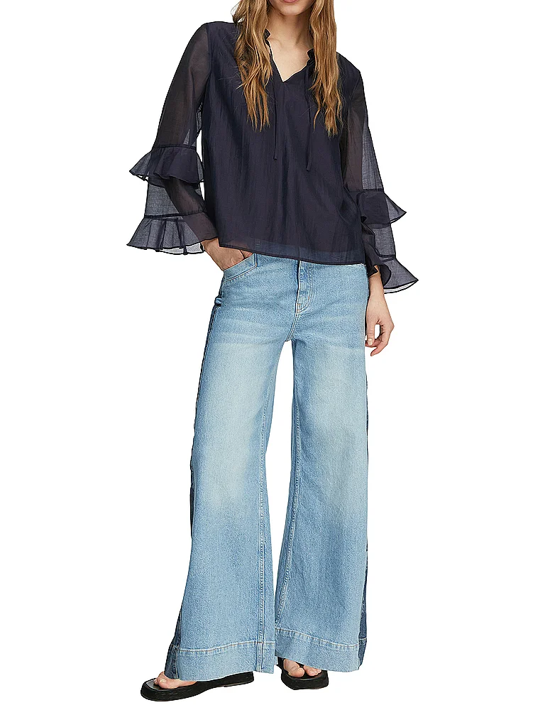 COMMA Bluse  blau   38 damen 2