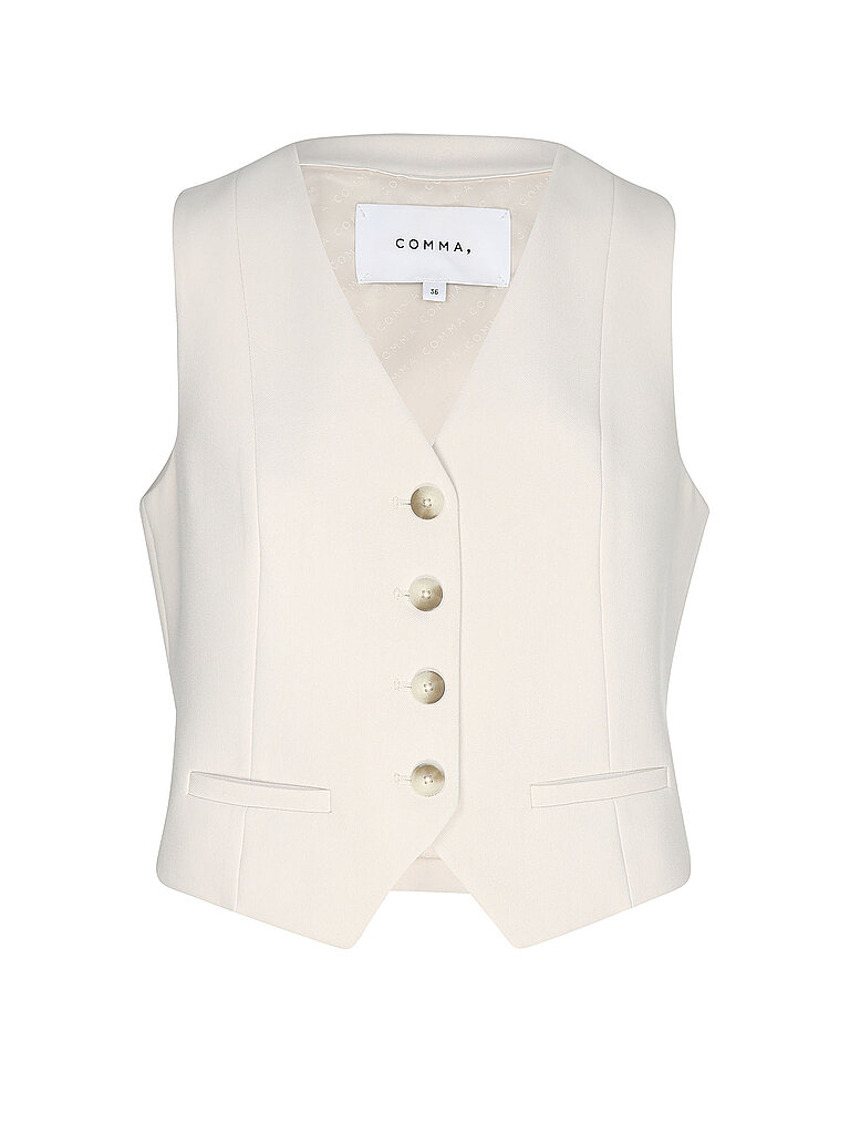 COMMA Gilet beige 46 damen