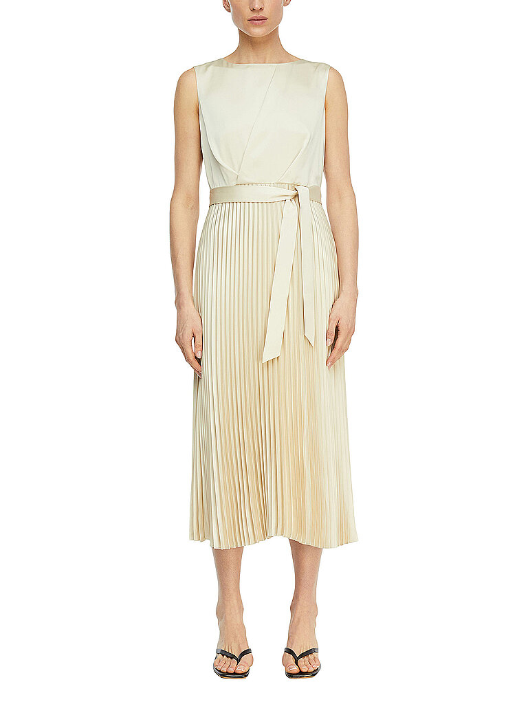 COMMA Midikleid  beige   36 damen