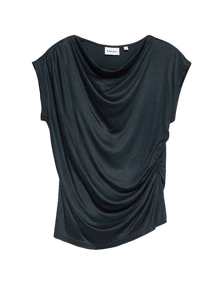COMMA T-Shirt blau 40 damen