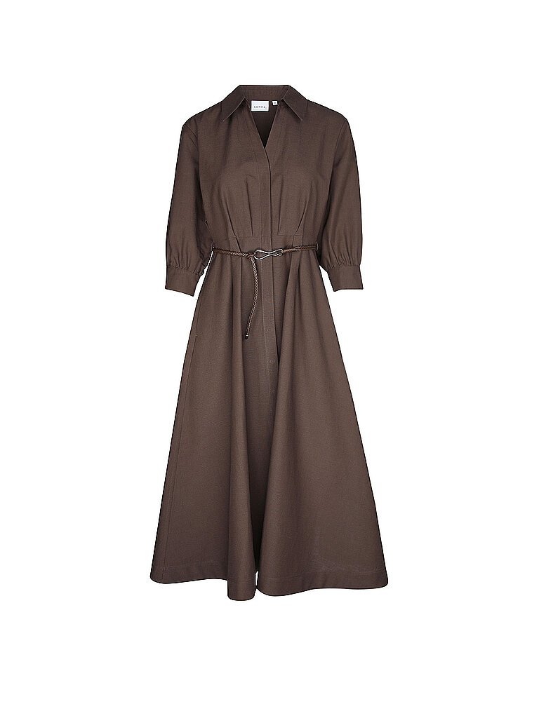 COMMA Midikleid braun 42 damen