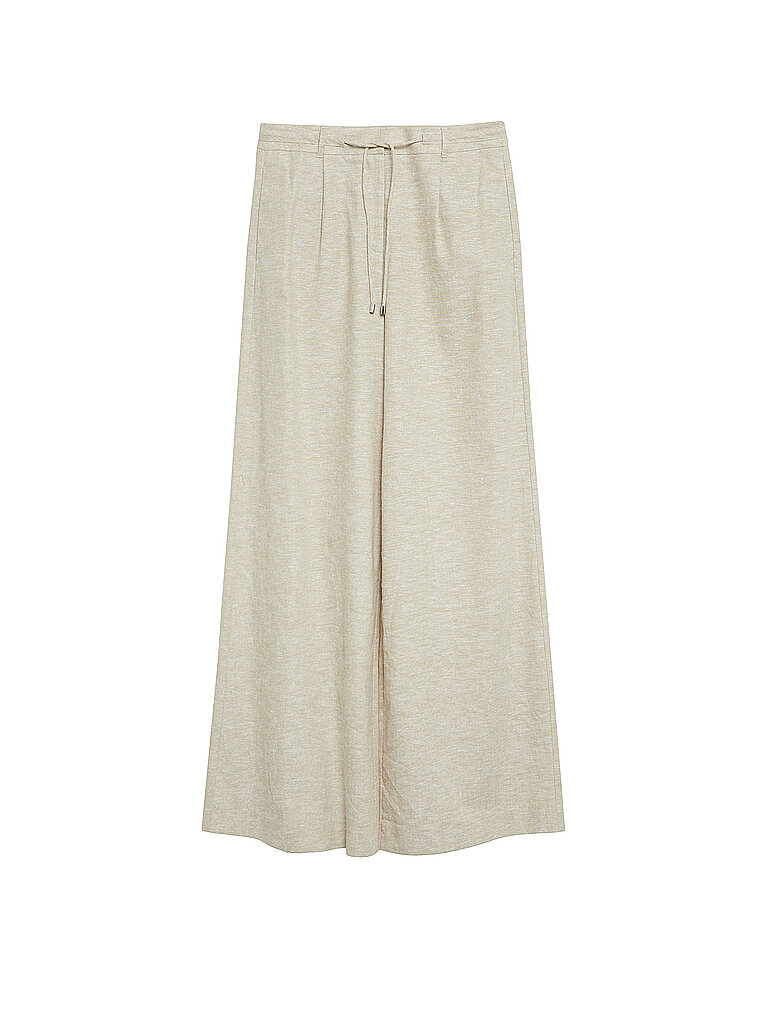COMMA Businesshose Wide Leg hellgrau | 32
