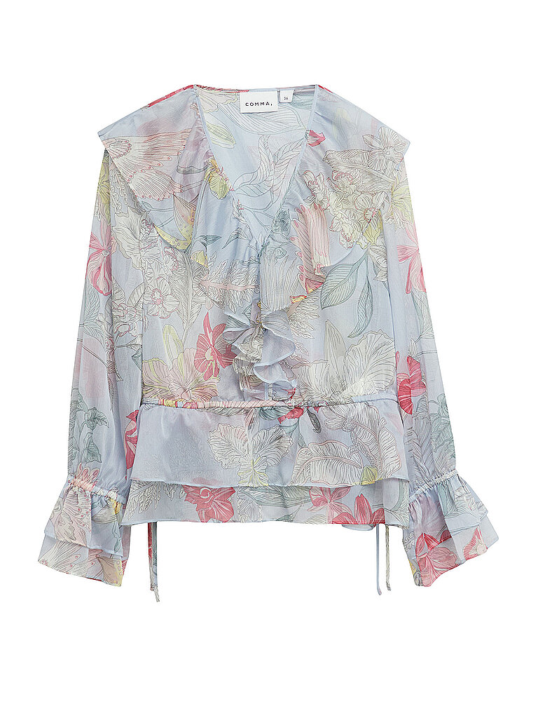 Blusenshirt hellblau 46 damen