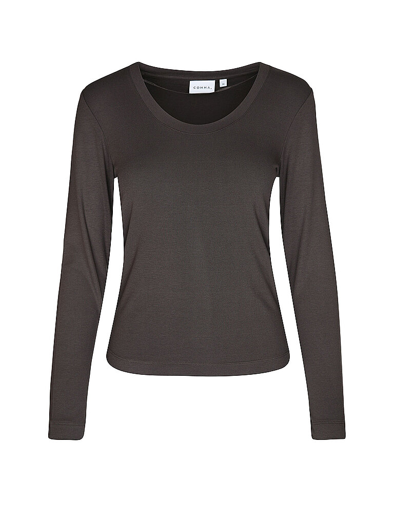 Langarmshirt braun 34 damen