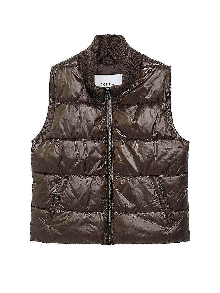 COMMA Steppgilet  braun | 40