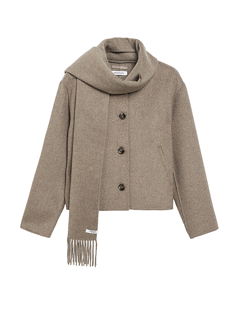 COMMA Wolljacke  beige | L