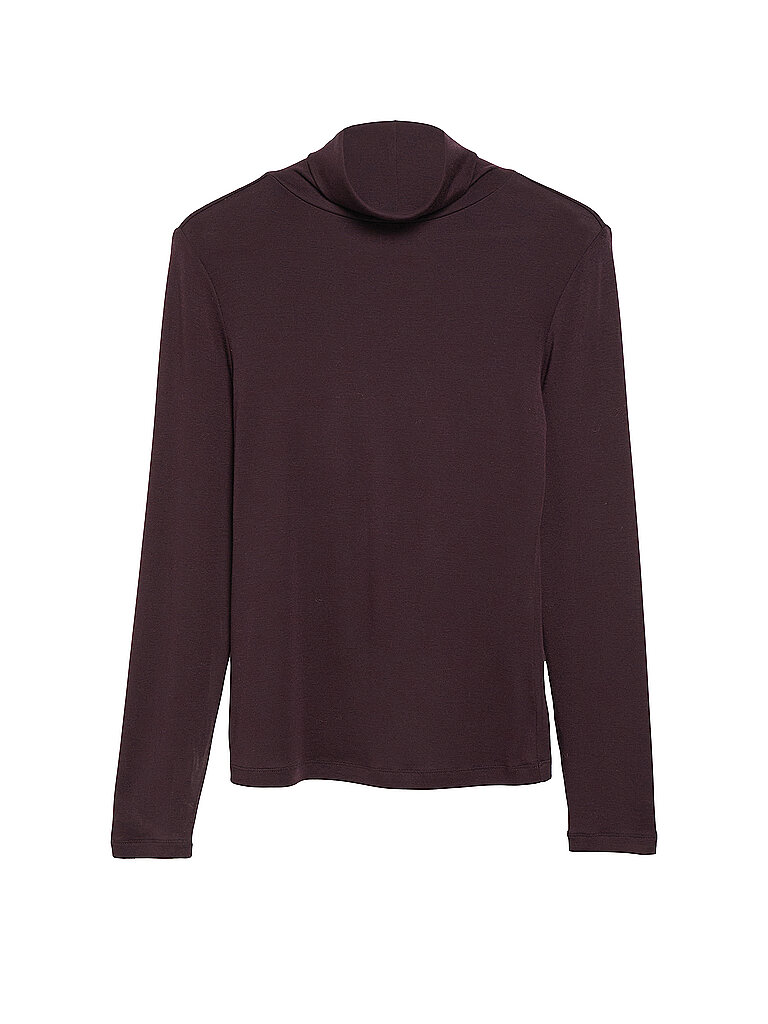 COMMA Rollkragenpullover  dunkelrot | 32