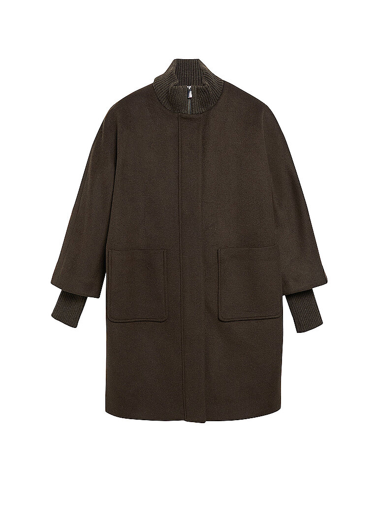 COMMA Wollmantel  braun | 34