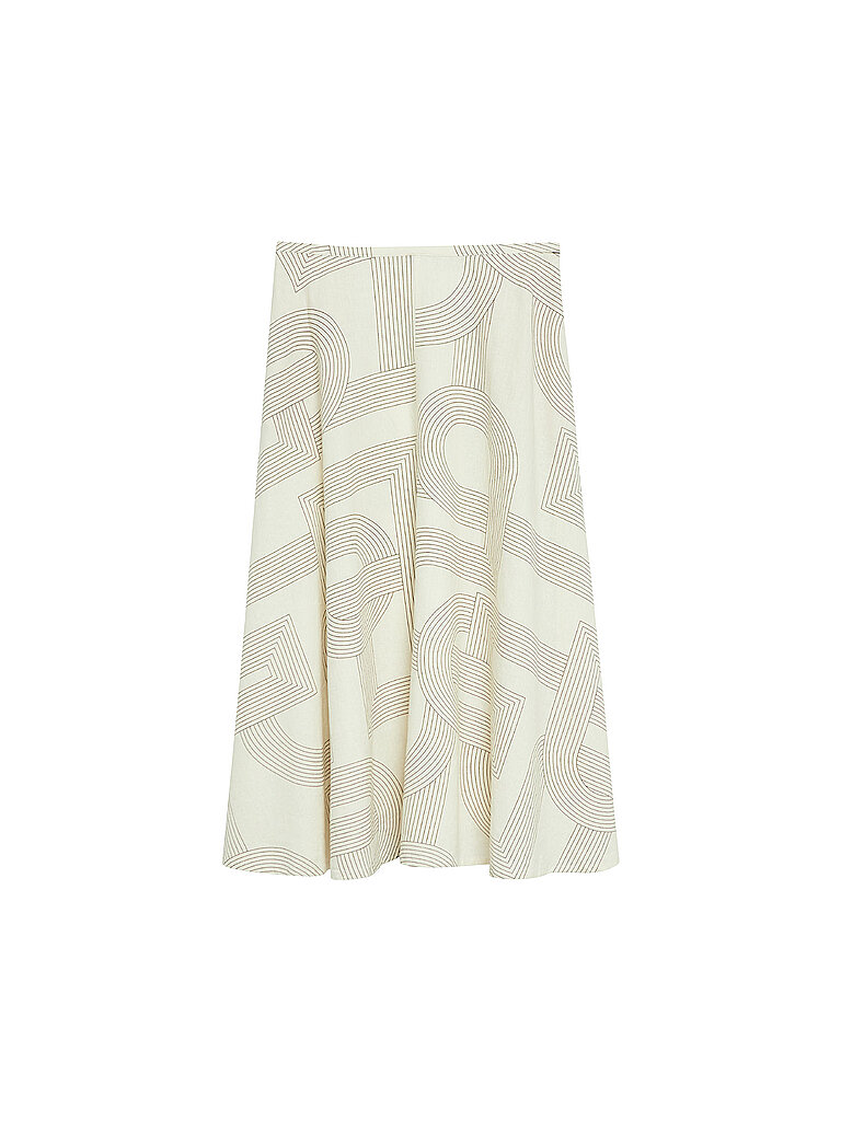 COMMA Midirock creme 40 damen