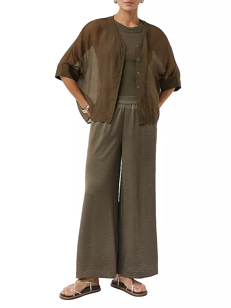 COMMA | Bluse  | olive