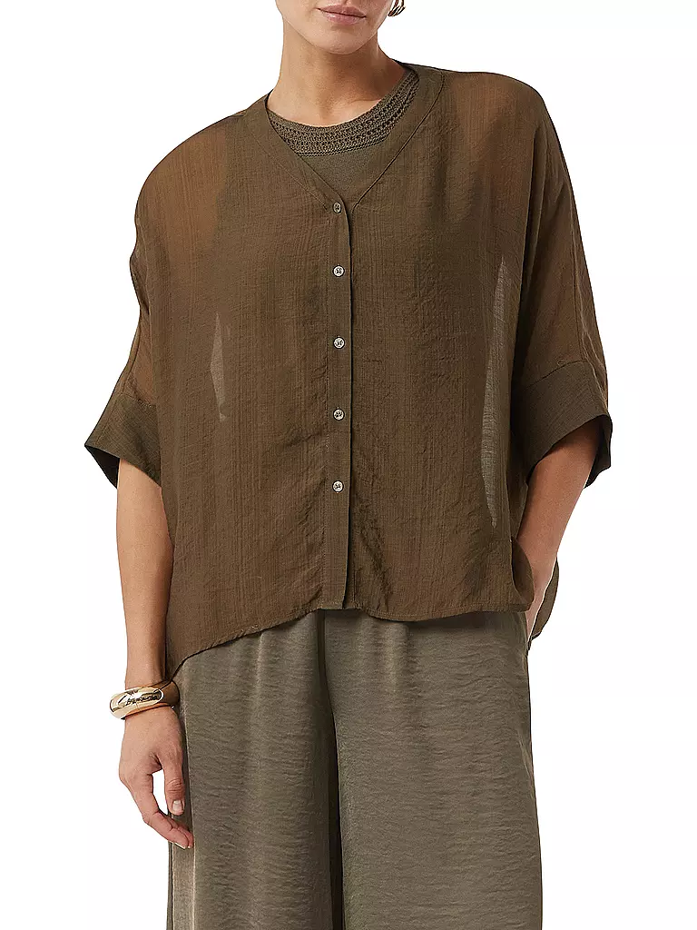 COMMA | Bluse  | olive