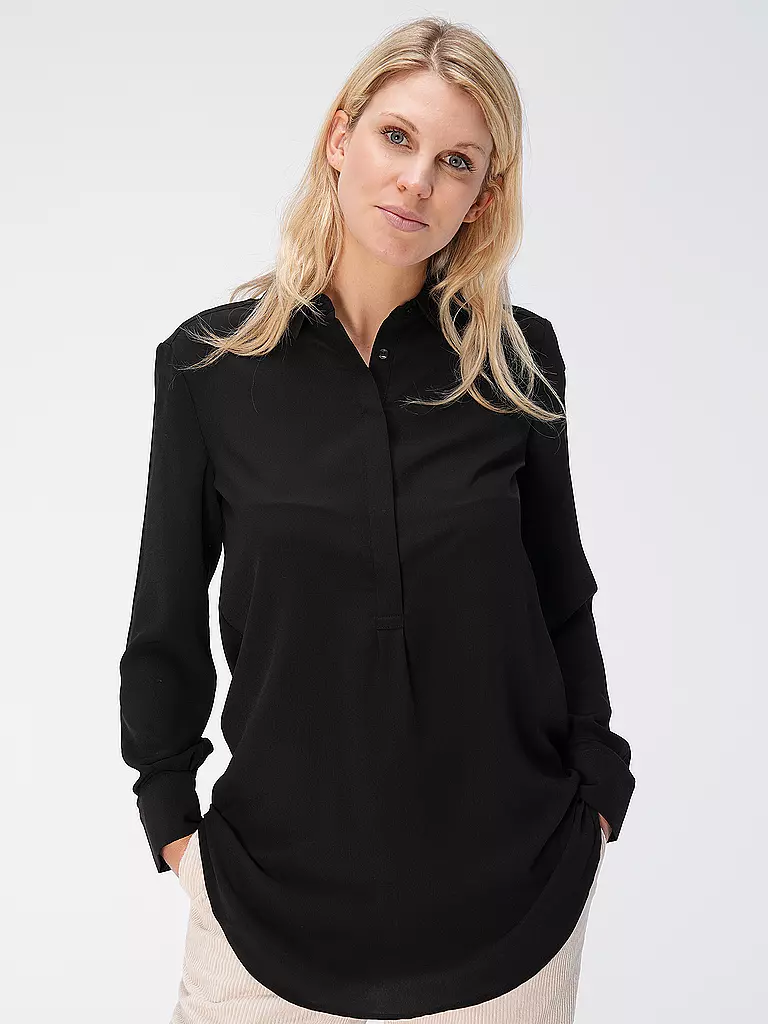 COMMA | Bluse | schwarz