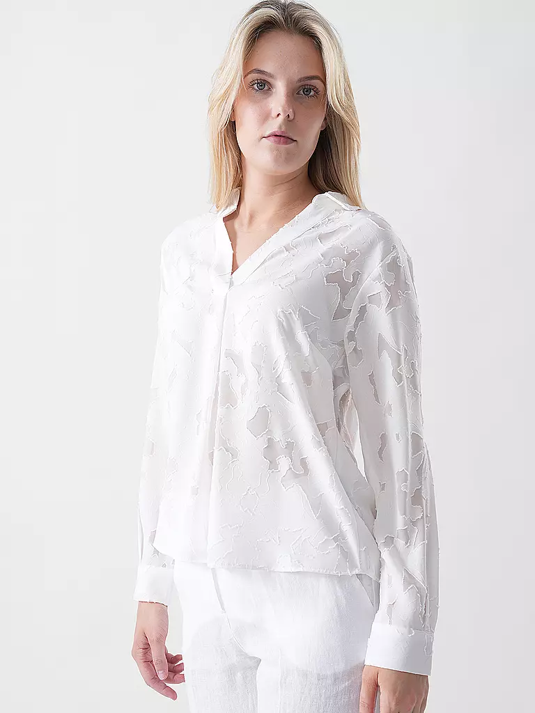 COMMA | Bluse | weiss