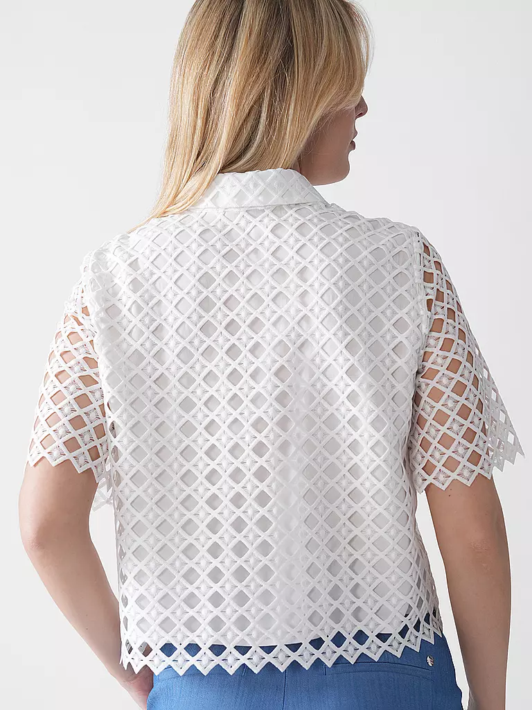 COMMA | Bluse | weiss