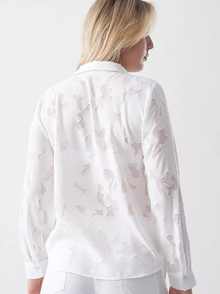 COMMA | Bluse | weiss