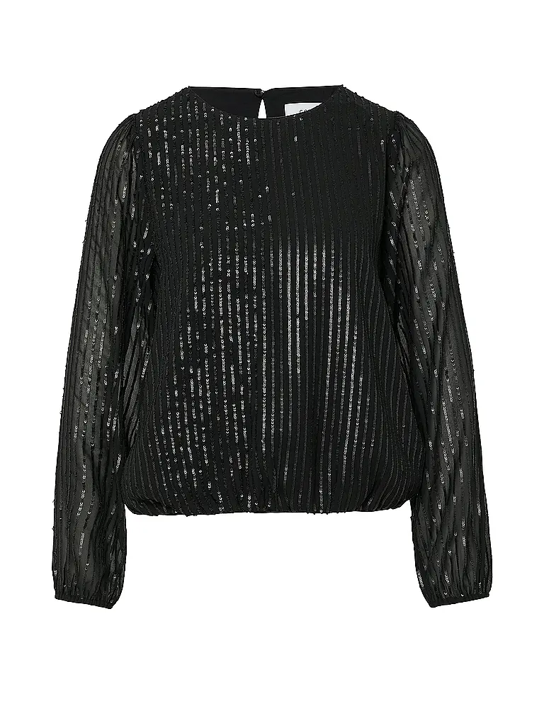 COMMA | Blusenshirt  | schwarz