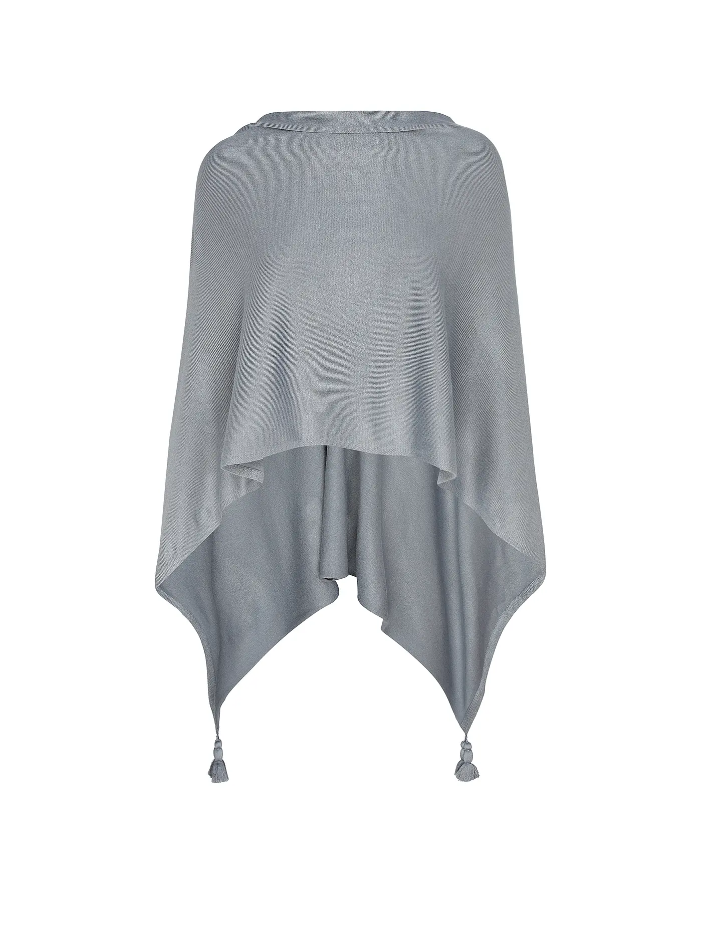 COMMA | Cape - Poncho  | grau