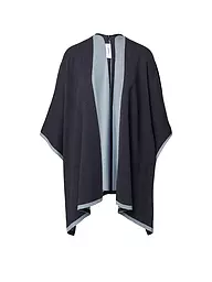 COMMA | Cape - Poncho  | dunkelblau