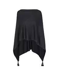 COMMA | Cape - Poncho  | dunkelblau