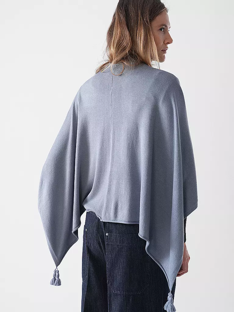 COMMA | Cape - Poncho  | grau