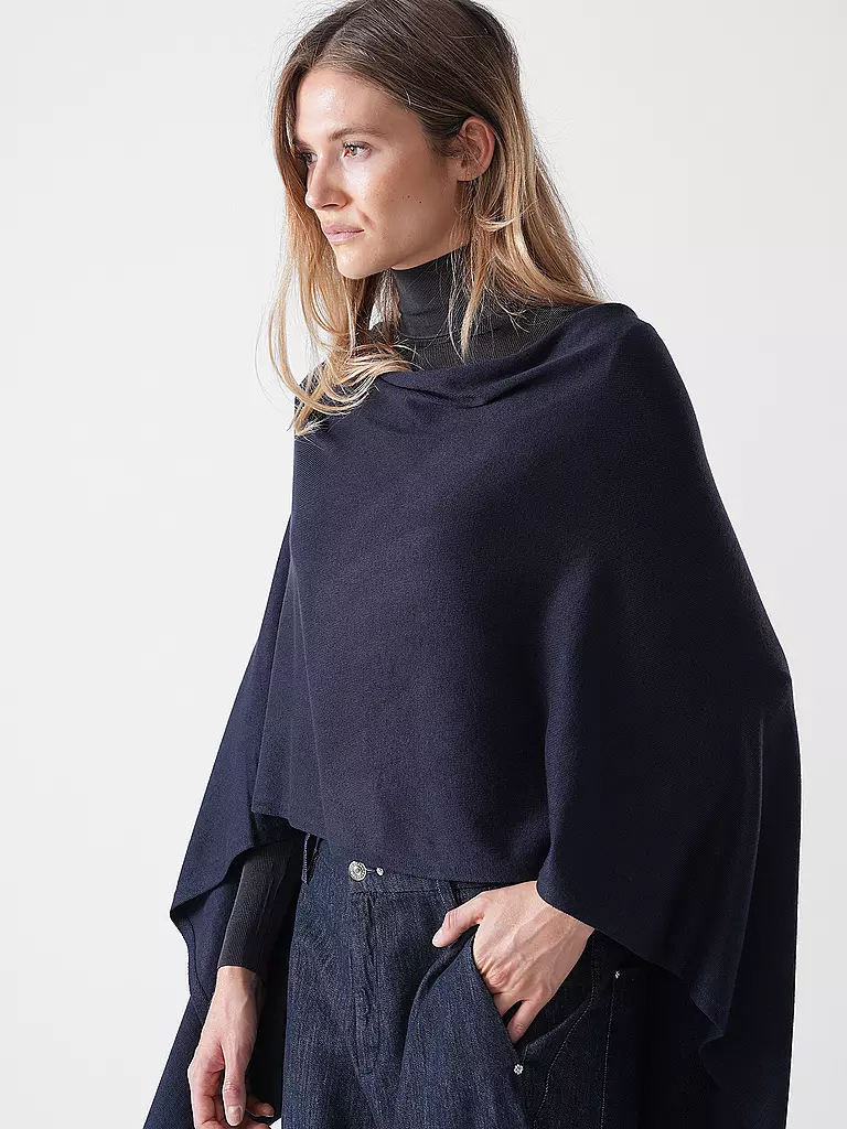 COMMA | Cape - Poncho | grau