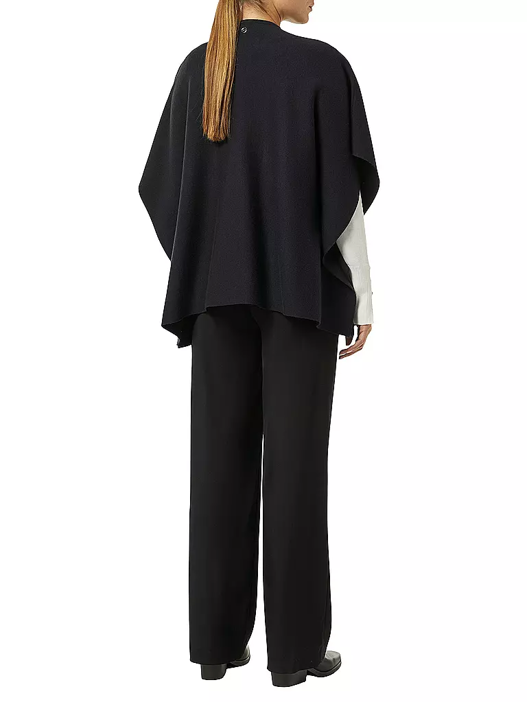 COMMA | Cape - Poncho | dunkelblau