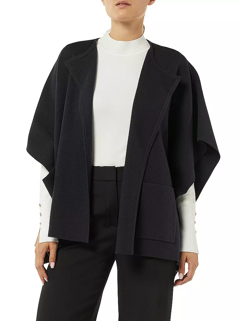 COMMA | Cape - Poncho | dunkelblau