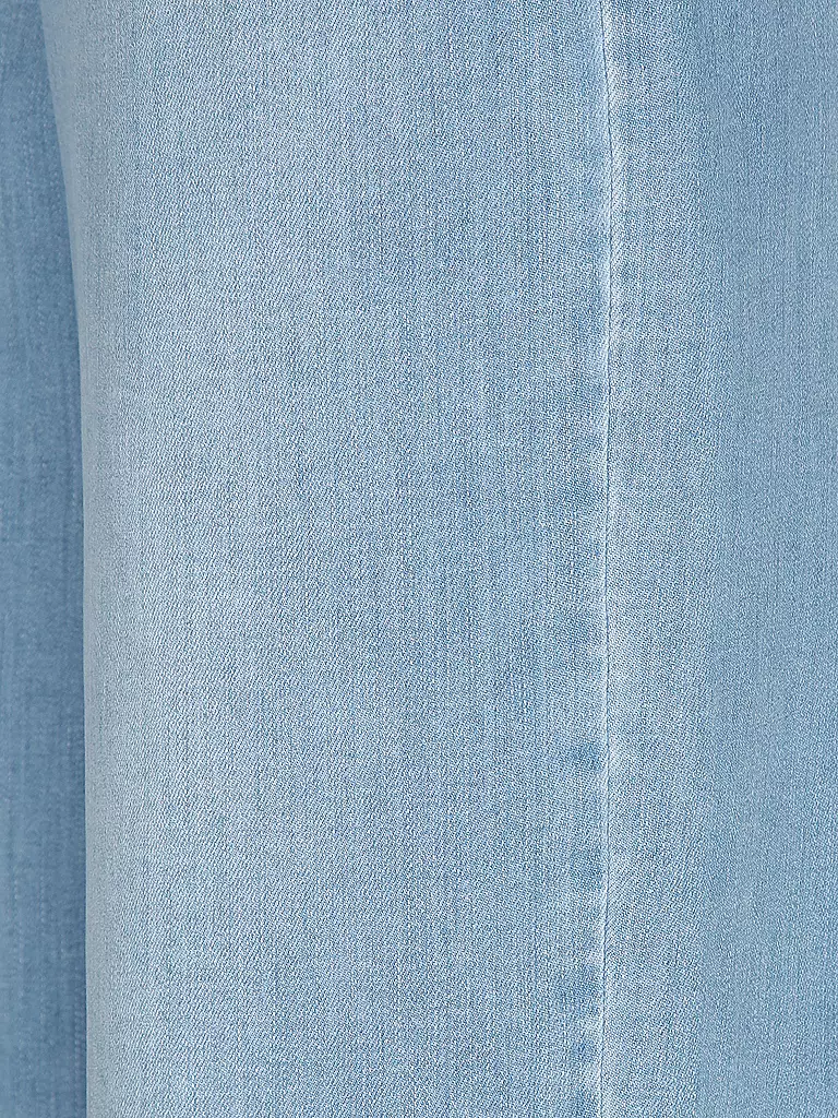 COMMA | Jeans Wide Leg 7/8 | blau