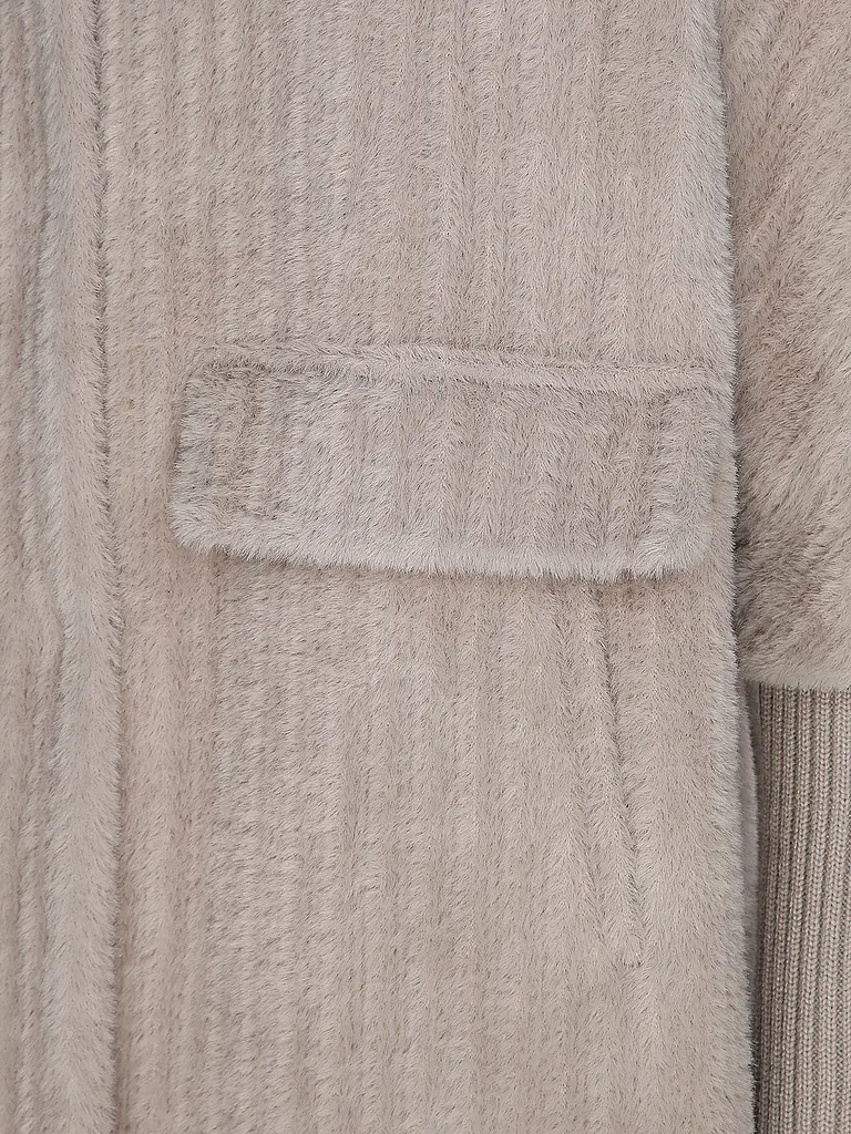 COMMA | Mantel in Felloptik | 