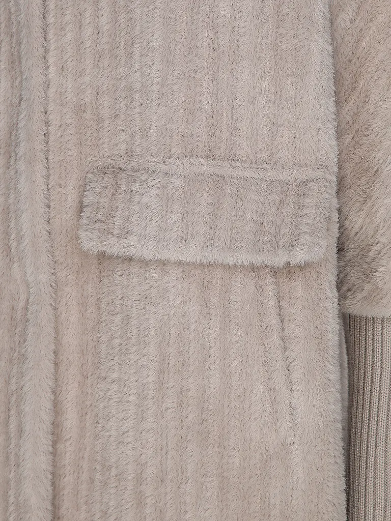 COMMA | Mantel in Felloptik | 