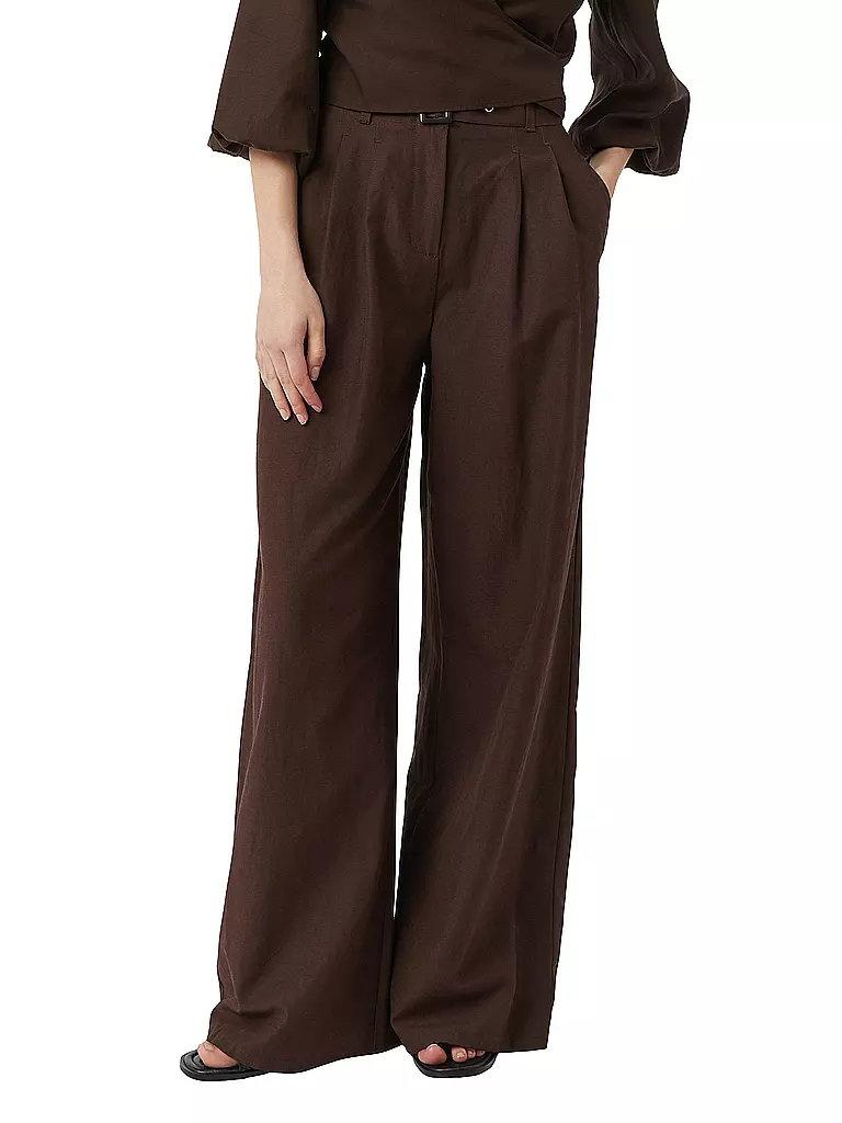 COMMA | Marlenehose  | braun