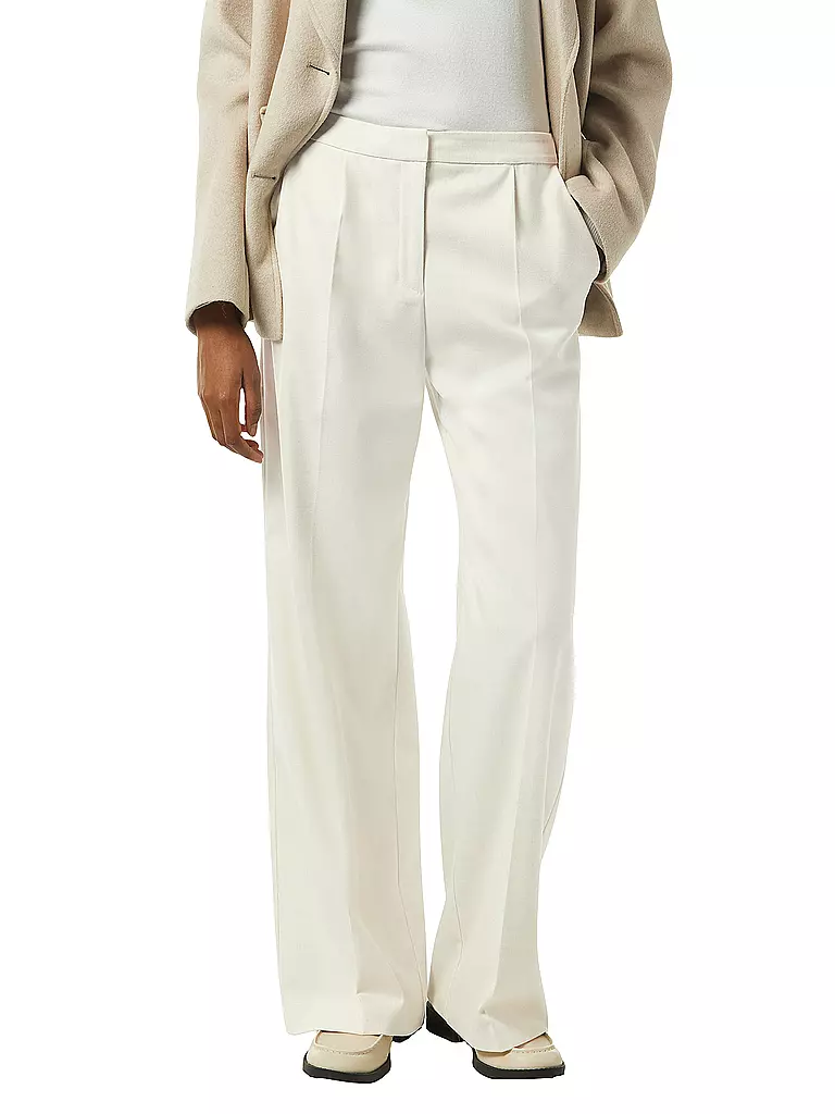 COMMA | Marlenehose  | creme