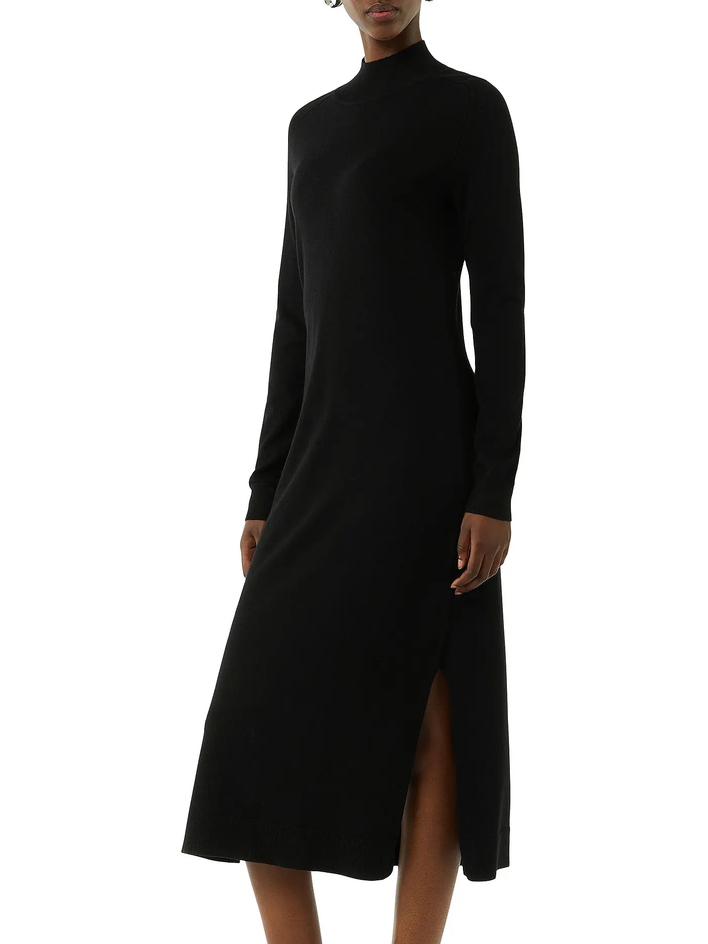COMMA | Maxikleid | schwarz