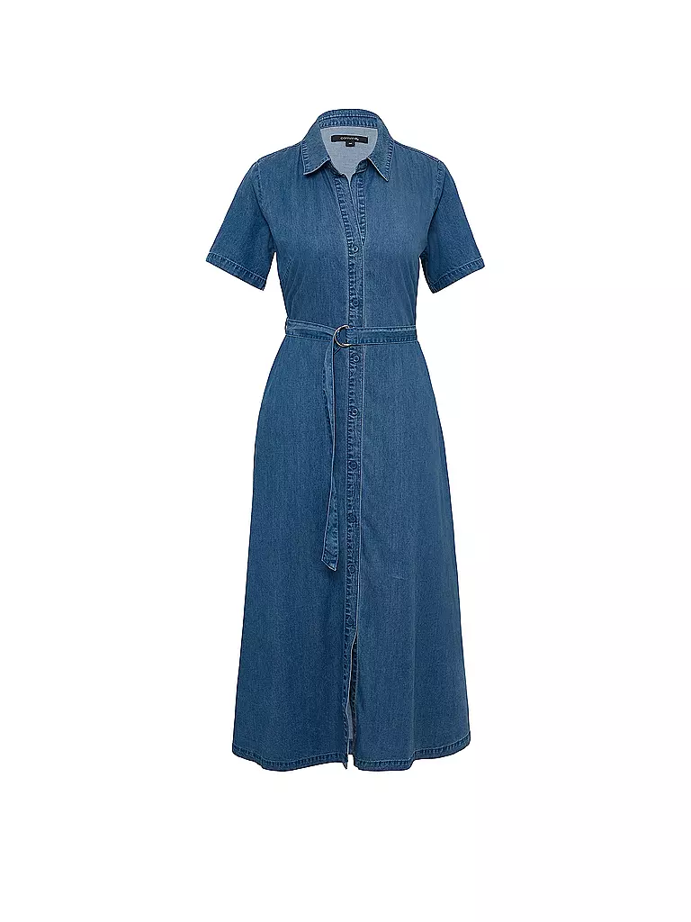 COMMA | Midikleid  | blau