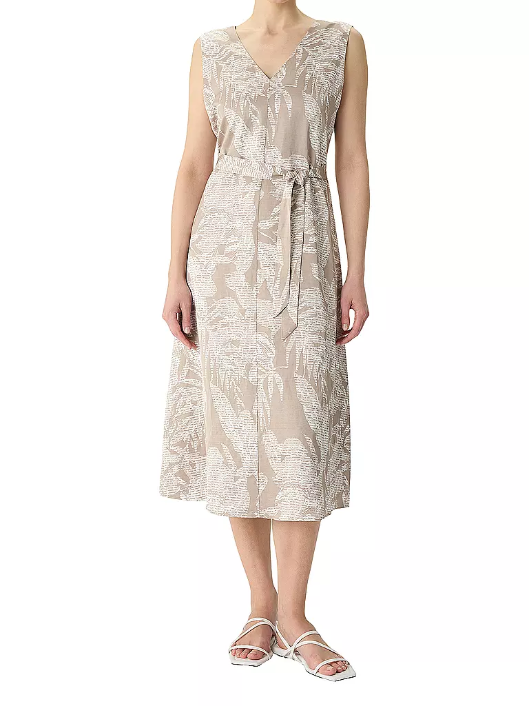 COMMA | Midikleid | beige