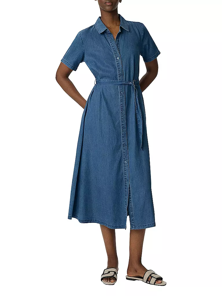 COMMA | Midikleid | blau