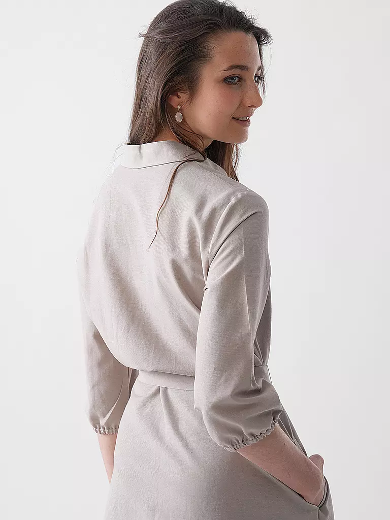 COMMA | Midikleid | beige
