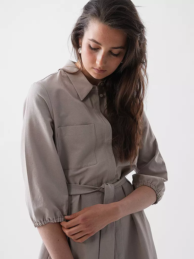 COMMA | Midikleid | beige