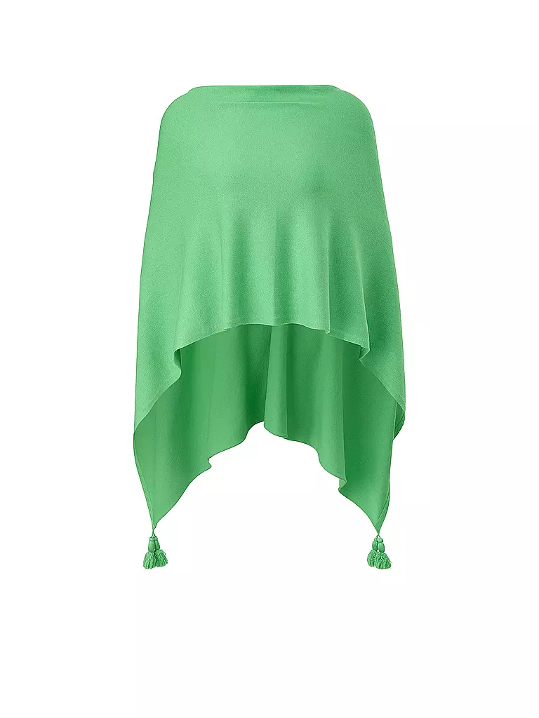 COMMA | Poncho - Cape  | grün