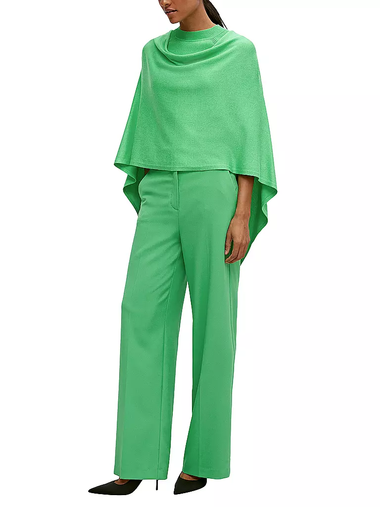 COMMA | Poncho - Cape  | grün