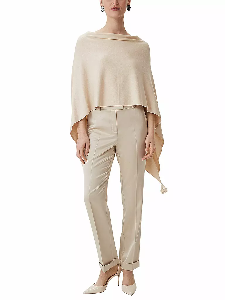 COMMA | Poncho - Cape  | creme