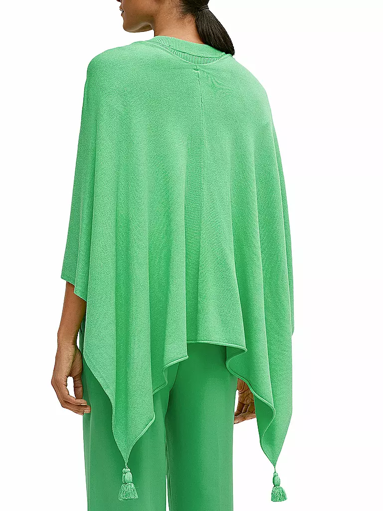 COMMA | Poncho - Cape  | grün