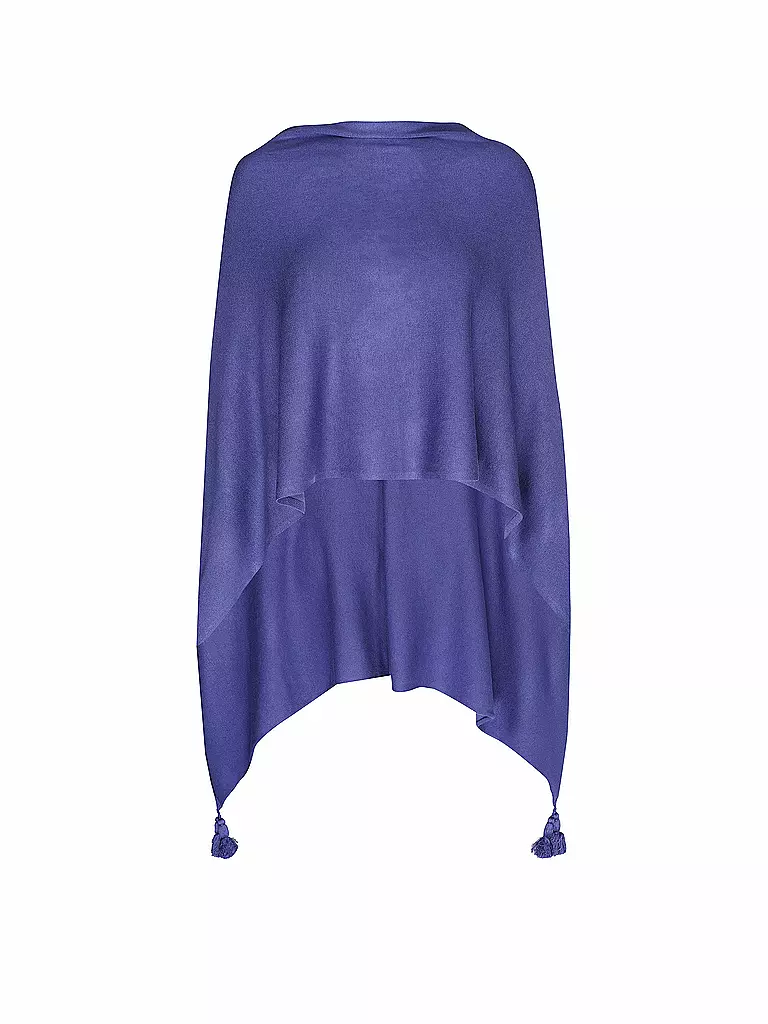 COMMA | Poncho - Cape | blau