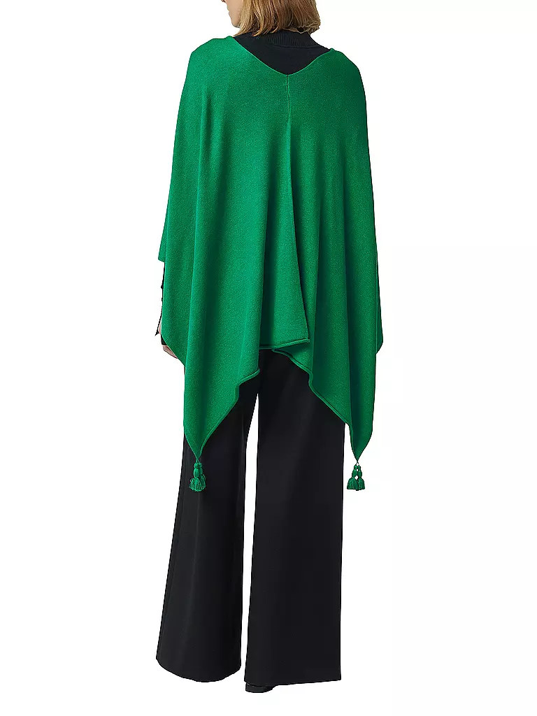 COMMA | Poncho - Cape | dunkelblau